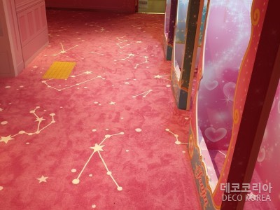 현대블룸비스타 어린이놀이시설, 키즈카페 프린트카페트 시공 사례