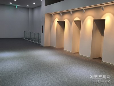 모델하우스, 접객 공간 롤카페트 시공 사례