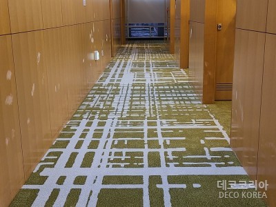 젠스필드CC클럽하우스 골프장 클럽하우스 락커룸, 레스토랑 프린트카페트 시공 사례
